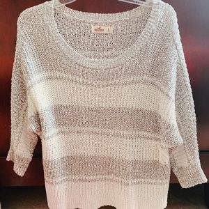 Hollister Striped Knit Sweater
